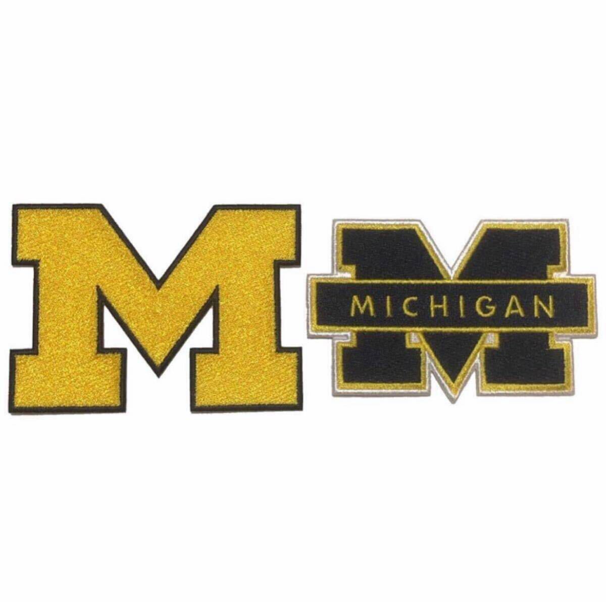 NCAA ミシガン大学 ウルヴァリンズ 2枚セット ワッペン C拍卖