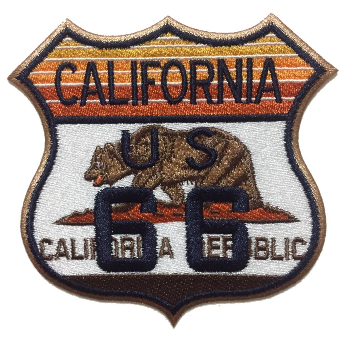 カリフォルニア リパブリック ルート66 ワッペン拍卖