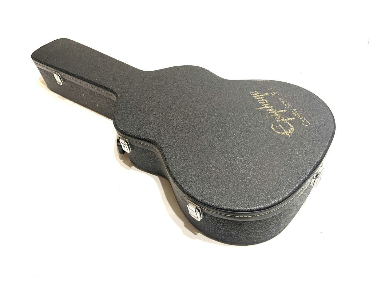 ビンテージ epiphone エピフォン 純正 acoustic guitar ギター アコースティックギター アコギ HARD CASE ハードケース ケース 即有り拍卖