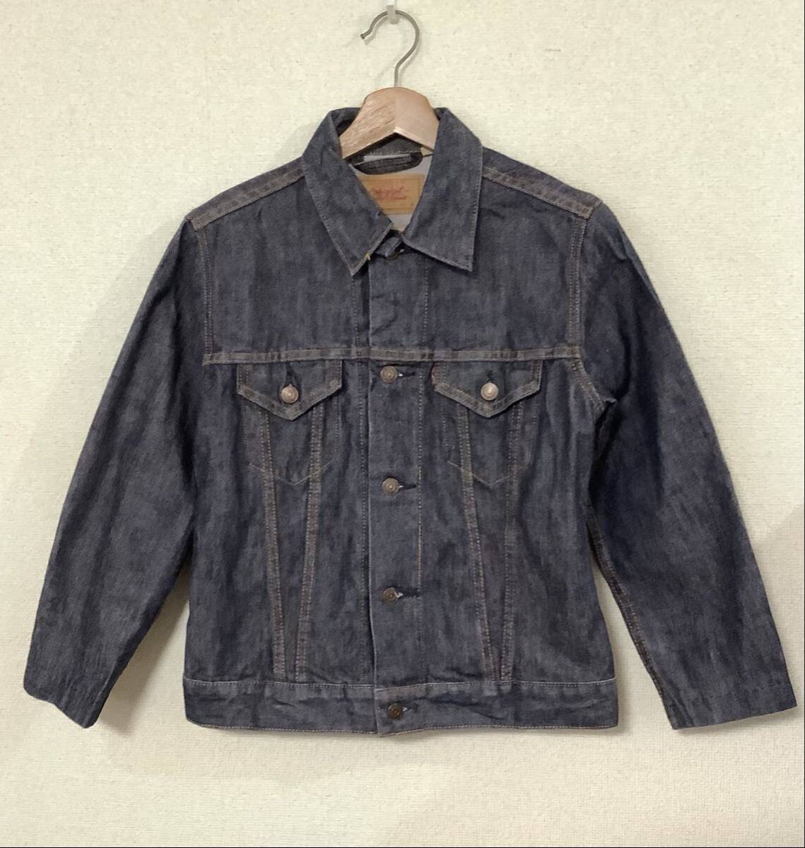 levi's リーバイス 78500 デニムジャケット トラッカージャケット 濃紺 アメカジ ビンテージ カジュアル メンズ M拍卖