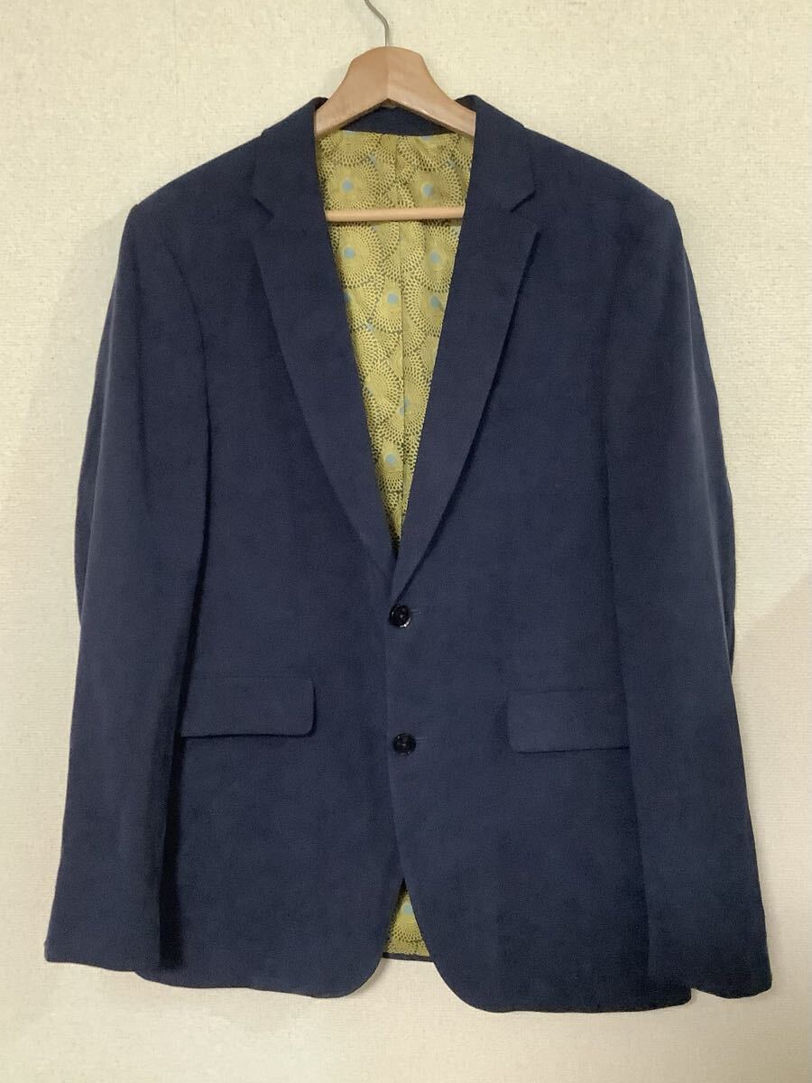 ZARA MAN ザラマン ザラ レーヨンジャケット シングルジャケッネイビー セレクト カジュアル メンズ 40拍卖