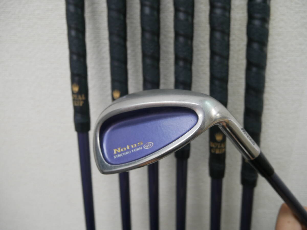 ●中古●ミズノ●ノータス●5I-9I/P・SW●7本●TECHNOFLEX Ti LIGHT●L●アイアンセット拍卖