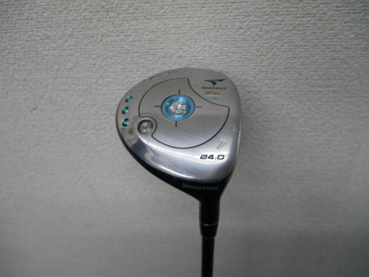 ●中古●レディース●ブリジストン●ViQ CL●7W●24度●TL-30a●L●フェアウェイウッド拍卖
