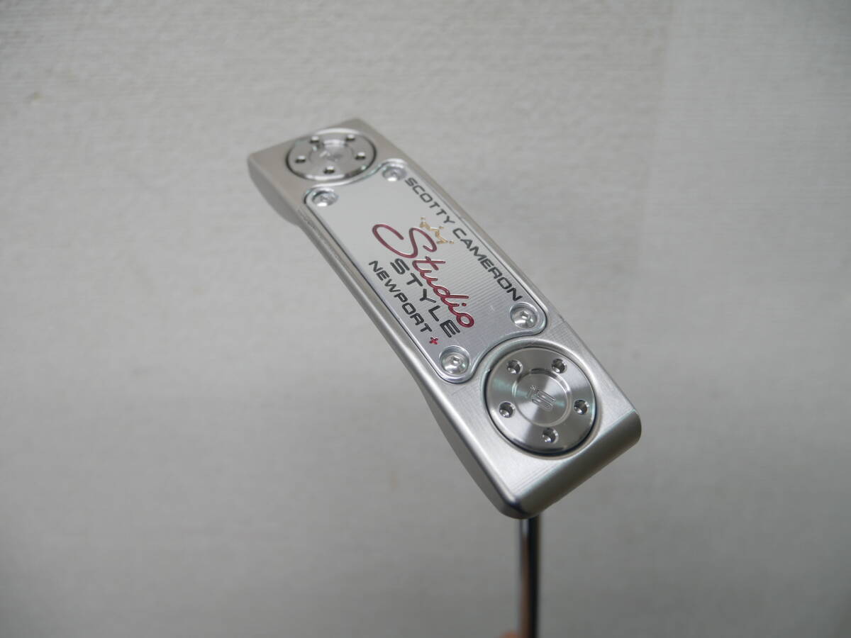 ■良品●スコッティ・キャメロン●STUDIO STYLE NEWPORT●34インチ●パター拍卖