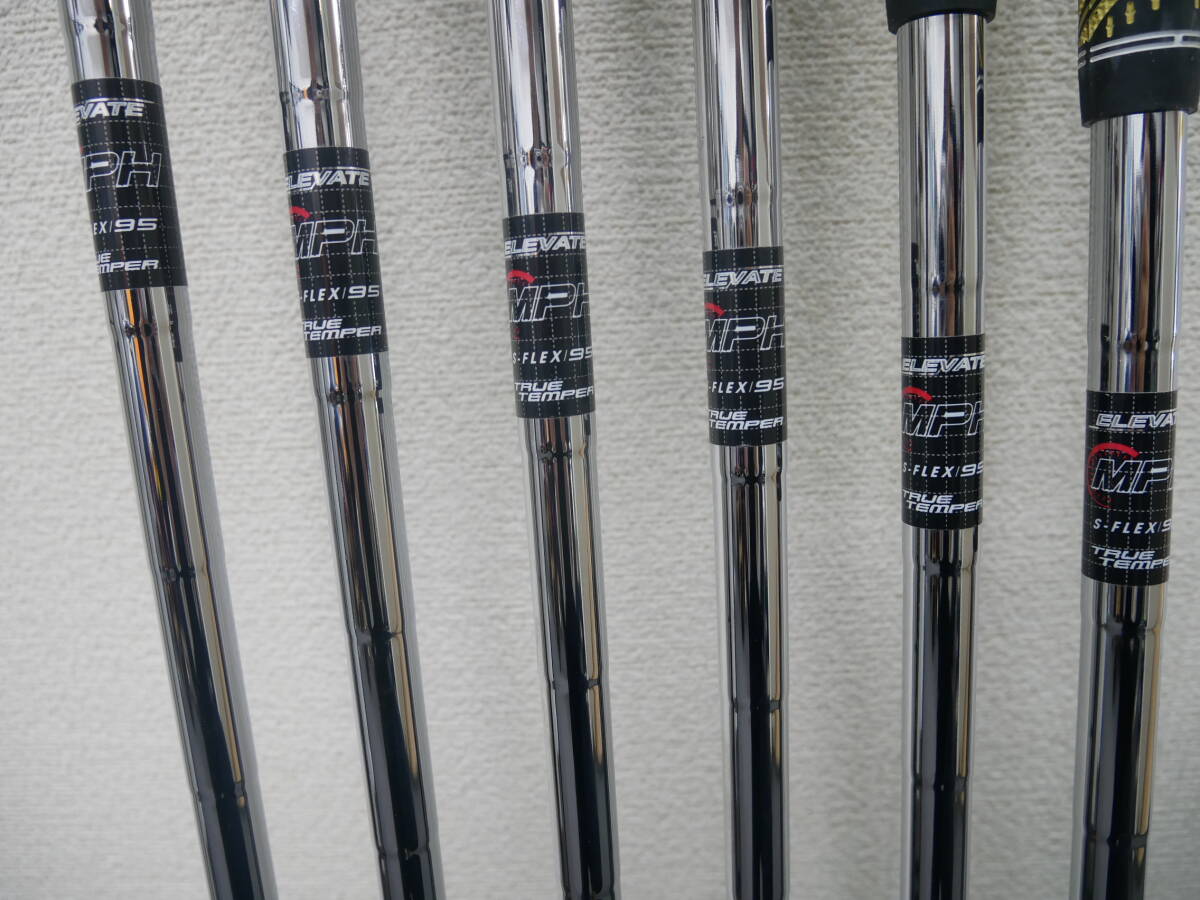 ■中古●トゥルーテンパー●MPH●95S●5-9I・PW●6本セット●アイアン用シャフト拍卖