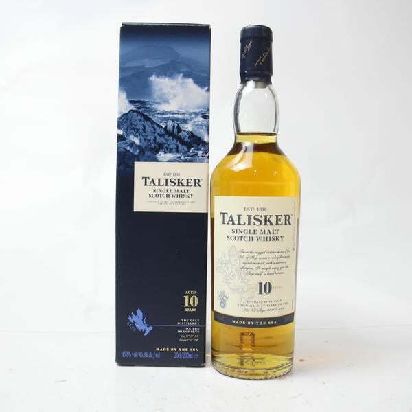 1円~TALISKER(タリスカー)10年 マップラベル ベビーボトル 45.8% 200ml O25J110041拍卖