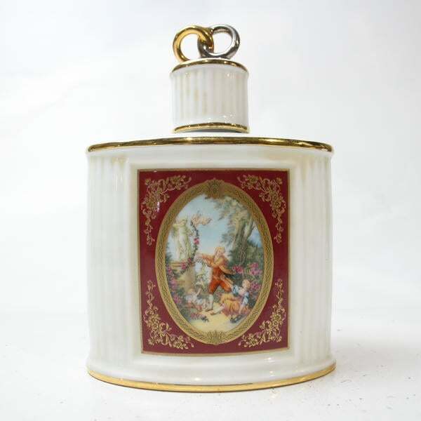 1円~CAMUS(カミュ)ナポレオン ラヴァーズリング 40% 700ml 白陶器(重量 1191g)F25J130019拍卖