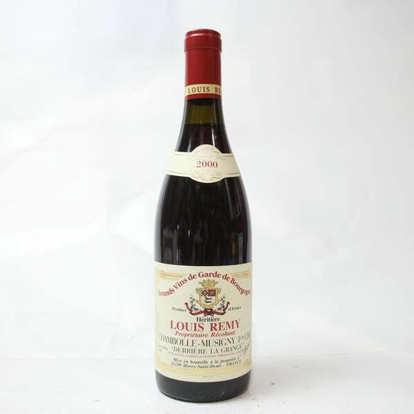 ドメーヌ ルイ レミー シャンボール ミュジニー プルミエクリュ デリエール ラ グランジュ 2000 12.5% 750ml S25J090048拍卖