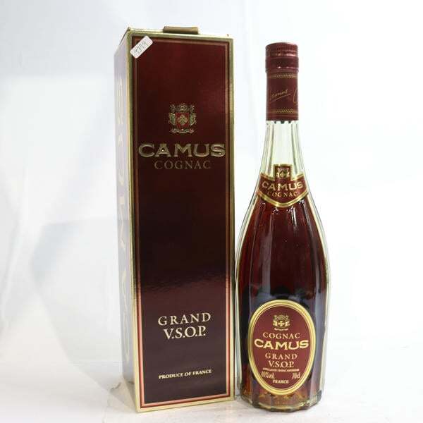 1円~CAMUS(カミュ)グランド VSOP グリーンボトル 40% 700ml ※液面低下 O25J090050拍卖