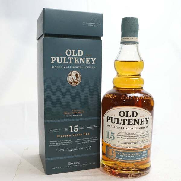 1円~OLD PULTENEY(オールドプルトニー)15年 46% 700ml X25J210079拍卖