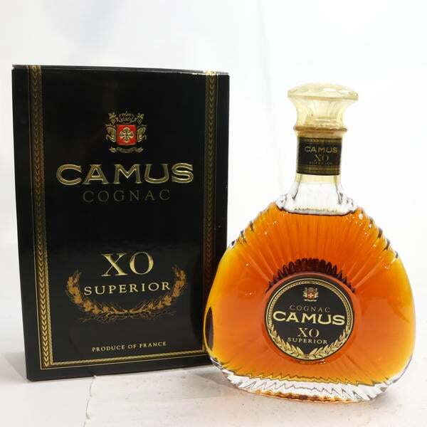 1円~CAMUS(カミュ)XO スペリオール ハーフボトル 40% 350ml ※キャップフィルム変色 X25J200173拍卖