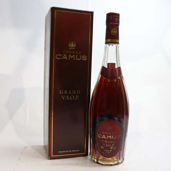 1円~CAMUS(カミュ)グランド VSOP クリアボトル 40% 700ml X25J140451拍卖