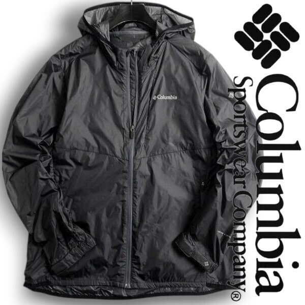 Columbia コロンビア 新品 定2.9万 高耐久ナイロン ライトジャケット ブルゾン アウトドアウェア YLG913 019 100/L ▲027▼bus167co拍卖
