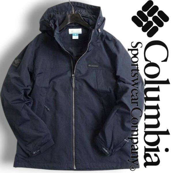 Columbia コロンビア 新品 高耐久ナイロン フーデッド シェルジャケット ブルゾン アウトドアウェア YLG301 464 95/M ▲021▼bus060co拍卖