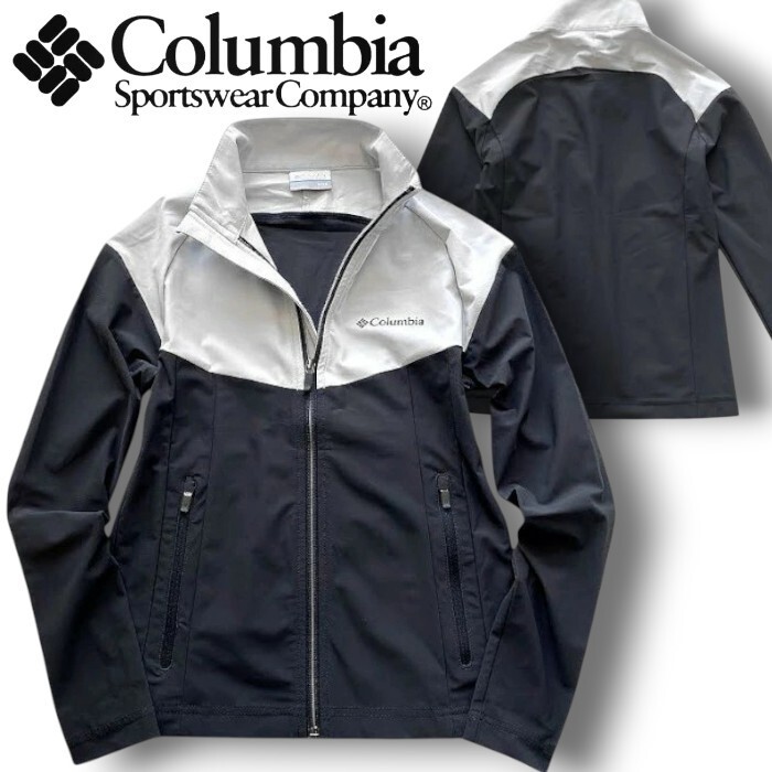 Columbia コロンビア ストレッチナイロン トラックジャケット トレーニングウェア アウトドアウェア YLG104 019 75/XXXS▲013▼bus122co拍卖