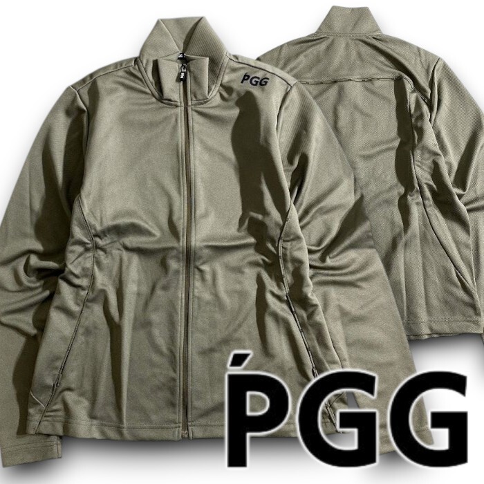 PGG by PEARLY GATES パーリーゲイツ 定2.5万 日本製 吸水速乾 ニットデニム 長袖 カットソー ゴルフウェア 2262002 180 1 ▲028▼51014w07拍卖