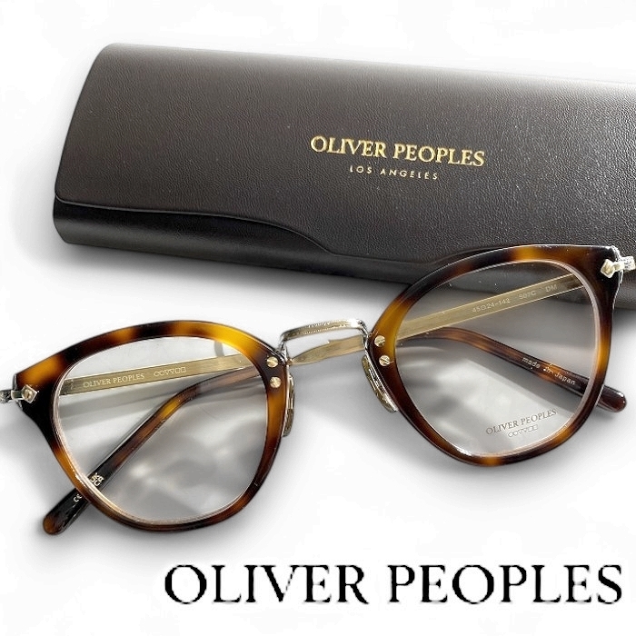 OLIVER PEOPLES オリバーピープルズ 新品 定3.6万 日本製 507C べっ甲調 ボスリントン メガネフレーム 伊達眼鏡 OV7937 DM ▲088▼50529w01拍卖