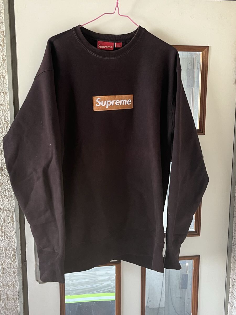 Supreme 初期 BOX ロゴスエット 紙タグ シュプリーム拍卖