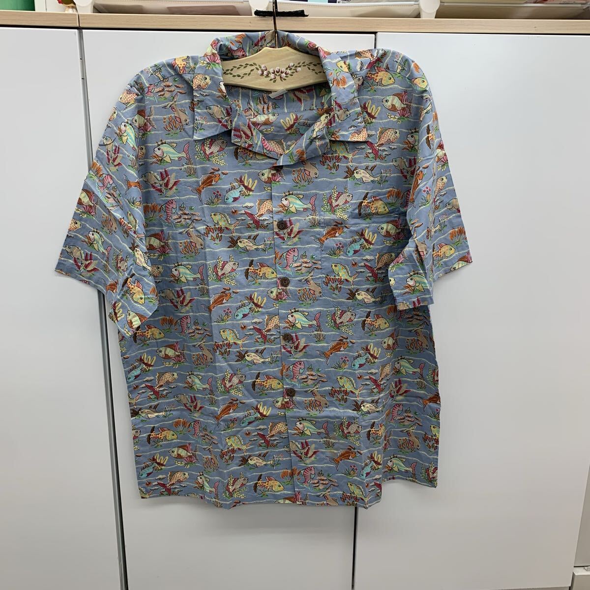 STATERS スターズ アロハシャツ 半袖シャツ XLサイズ ココナッツボタン 852拍卖