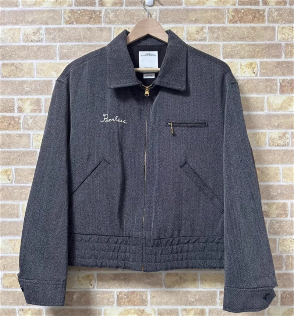 ヴィズヴィム VISVIM FIL RUDY JKT 亜麻混紡 ジャケット ショートジャケット アウター メンズ カジュアル トップス SIZE3拍卖