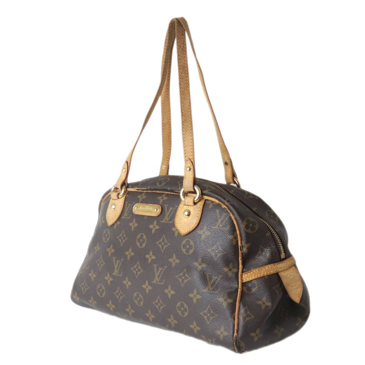 LOUIS VUITTON ルイヴィトン モントグレイユPM ワンショルダーバッグ モノグラム M95565 SP3078 NT Cランク拍卖