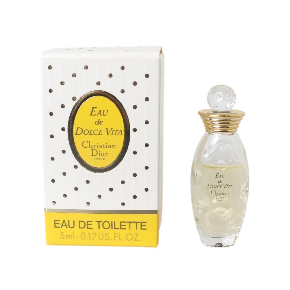 Christian Dior クリスチャンディオール DOLCE VITA ドルチェヴィータ 香水 EDT オーデトワレ 5ml NT Bランク拍卖