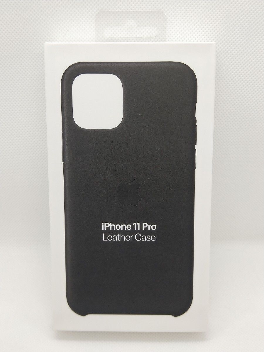 (M02)APPLE  iPhone11Pro用 レザーケース ブラック拍卖