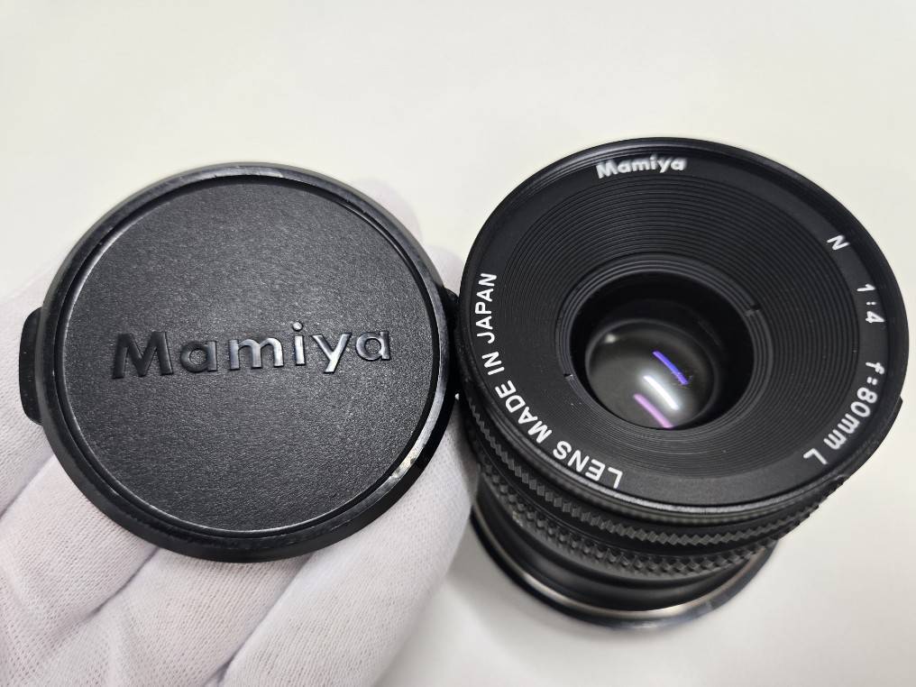 ☆526 MAMIYA N 1:4 f=80mm L マミヤ カメラレンズ 現状品拍卖