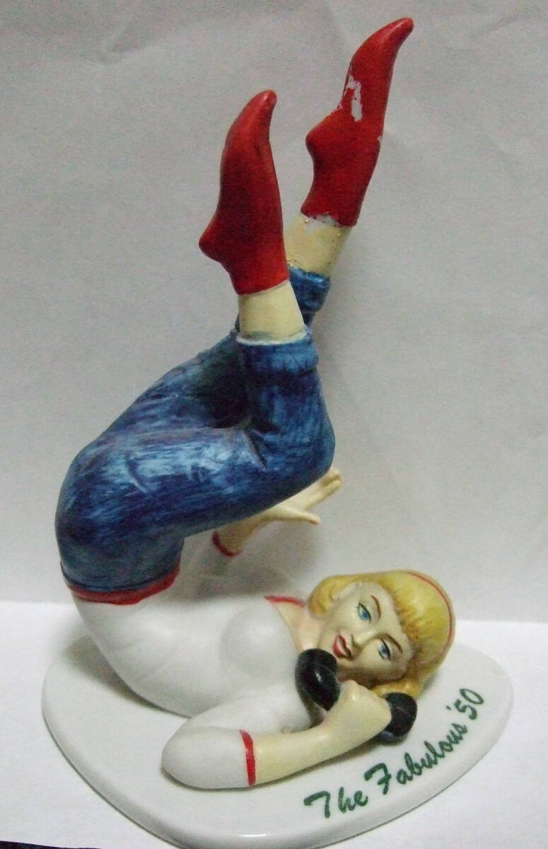 UNIKO 陶器 アメリカンガール The Fabulous '50 置物拍卖