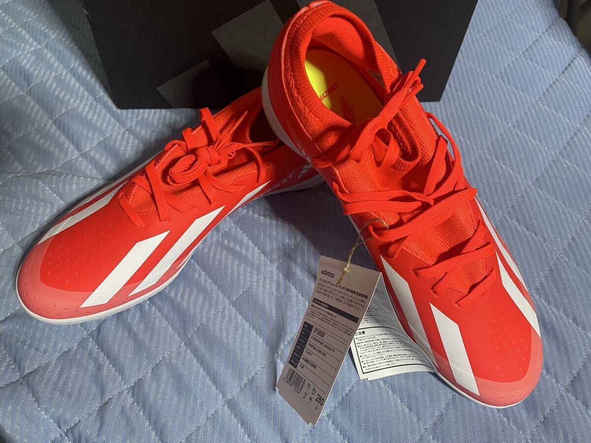 送料無料 新品 未使用 アディダス adidas エックス クレイジーファスト LEAGUE TF / ターフ用 / 28.0cm IF0699 フットサル サッカー拍卖
