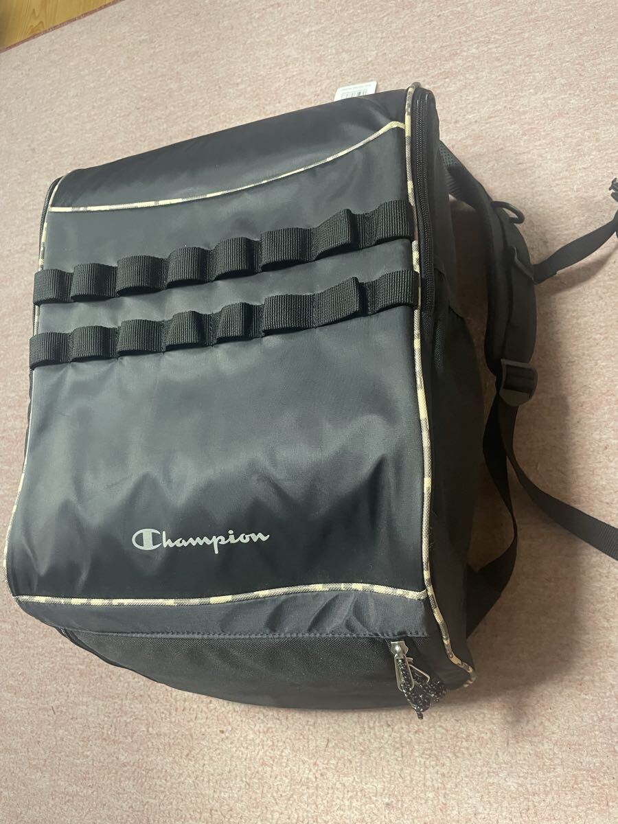 送料無料 新品 未使用 チャンピオン Champion バスケットボール バッグ リュック バッグパック C3-XB723B 黒 鞄拍卖