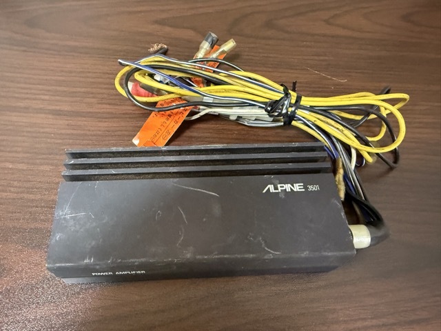 ALPINEアンプ 3501 希少品!!拍卖
