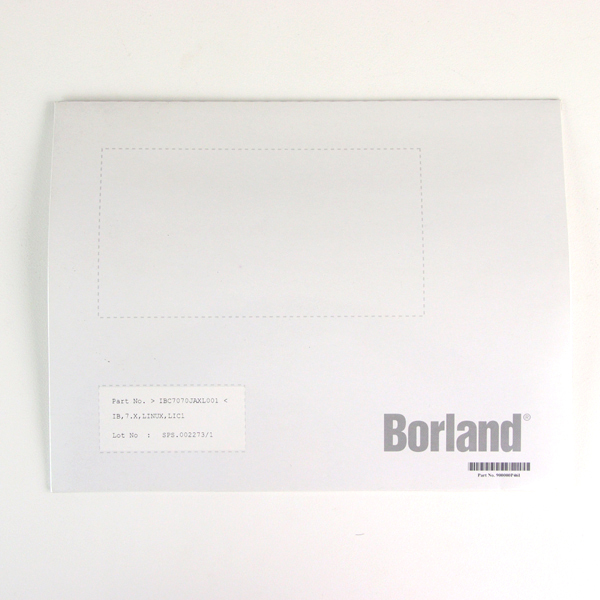 【新品未開封】Borland ボーランド IB7.X Linux 用 開発ライセンス CodeGear 正規品 INT70LS030 ソフトウェアパッケージ 定価¥26,250-拍卖