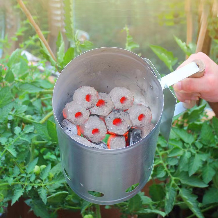 火起こしつぼ 火おこし器 キャンプ BBQ 炭 バーベキュー 煙突 着火 器具 焚き火 道具 アウトドア 七輪 コンロ 焚火 2WAY bst90299拍卖