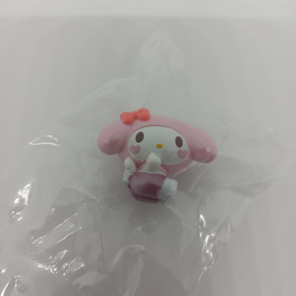 サンリオキャラクターズ ケーブルアクセサリー ハグコット マイメロディ パールver ガチャ拍卖