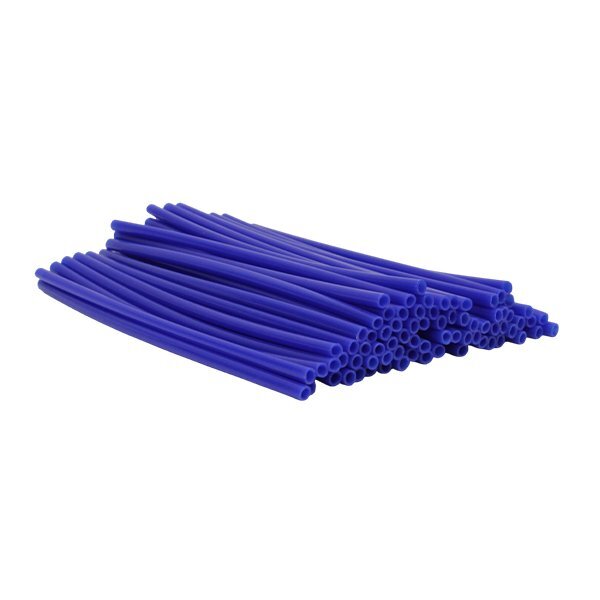 スポークスキン 230mm 72本 スポークラップ スポークカバー スポークホイール装着車に ブルー 青 ヤマハ WR250X/R セローTTRXT250X拍卖