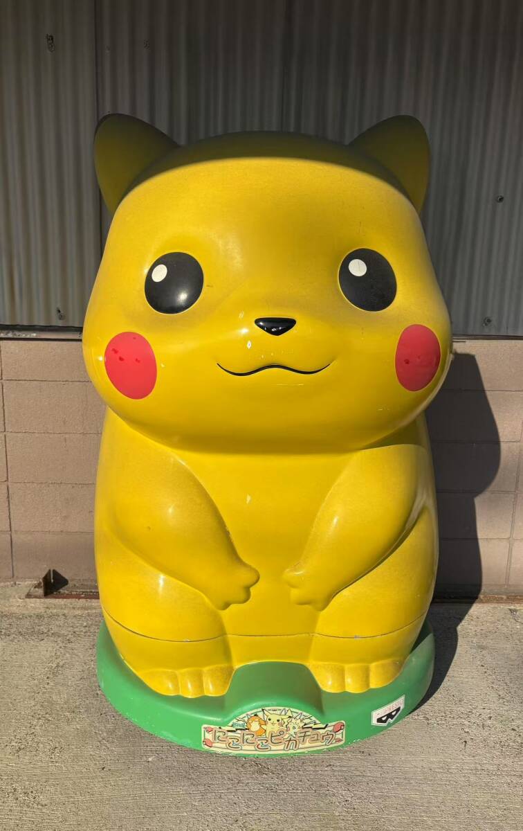 e465★(直接引取限定)ポケモン ピカチュウ 乗り物 不動品★拍卖