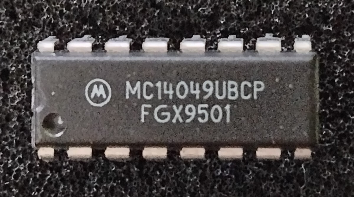 MC14049UBCP モトローラ製 CMOS IC (10個セット) 拍卖