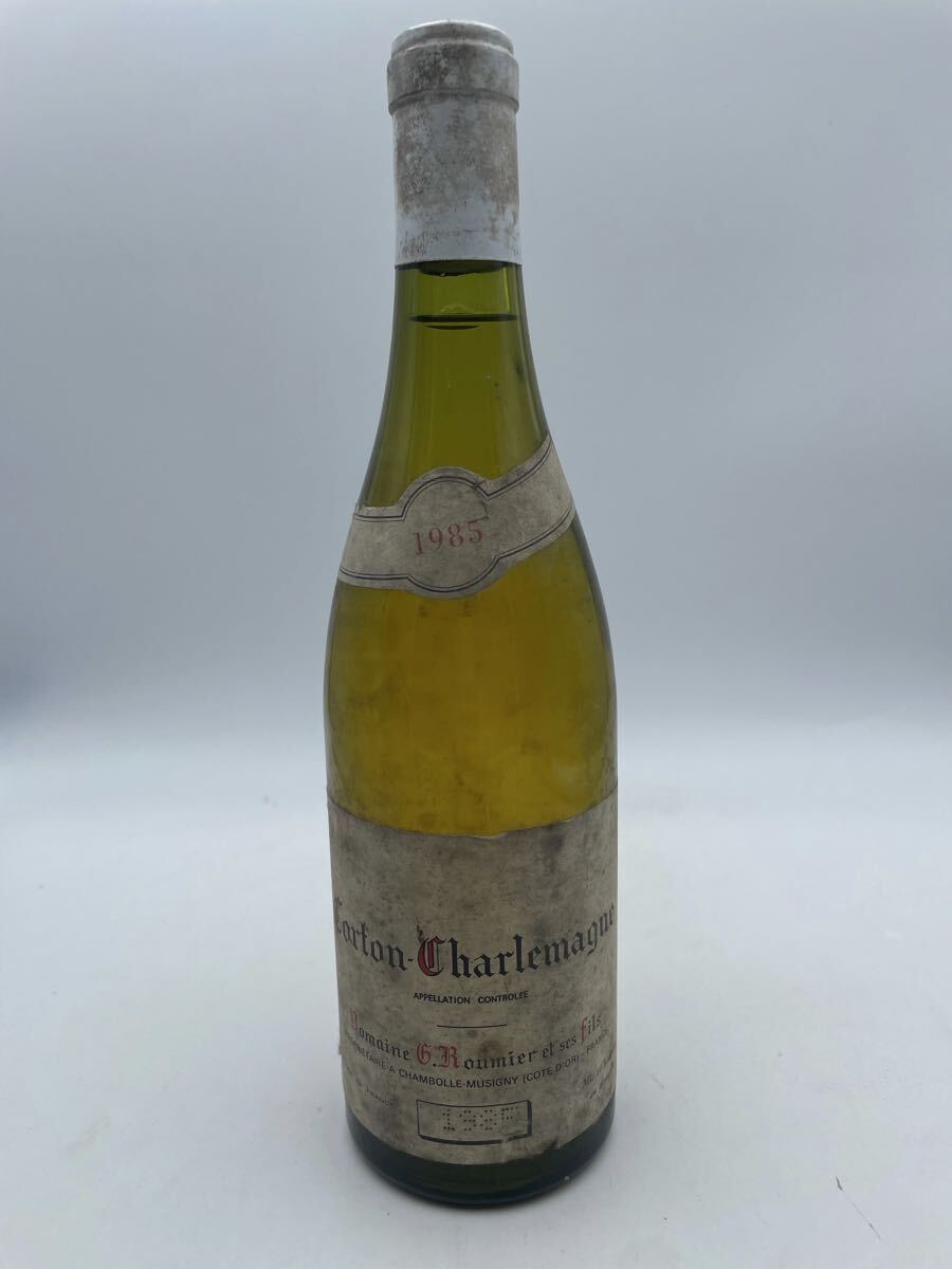 ドメーヌ ジョルジュ ルーミエ コルトン シャルルマーニュ 1985 Domaine Georges Roumier Corton Charlemagne 1985 ソムリエ 試飲会拍卖