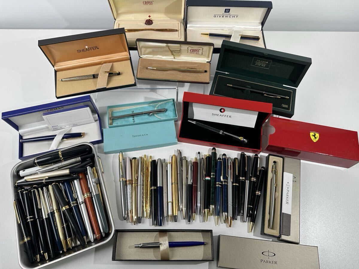 【10/0EL】Mont Blanc モンブラン PARKER CROSS パーカー クロス パイロット 万年筆 ボールペン PILOT まとめ拍卖