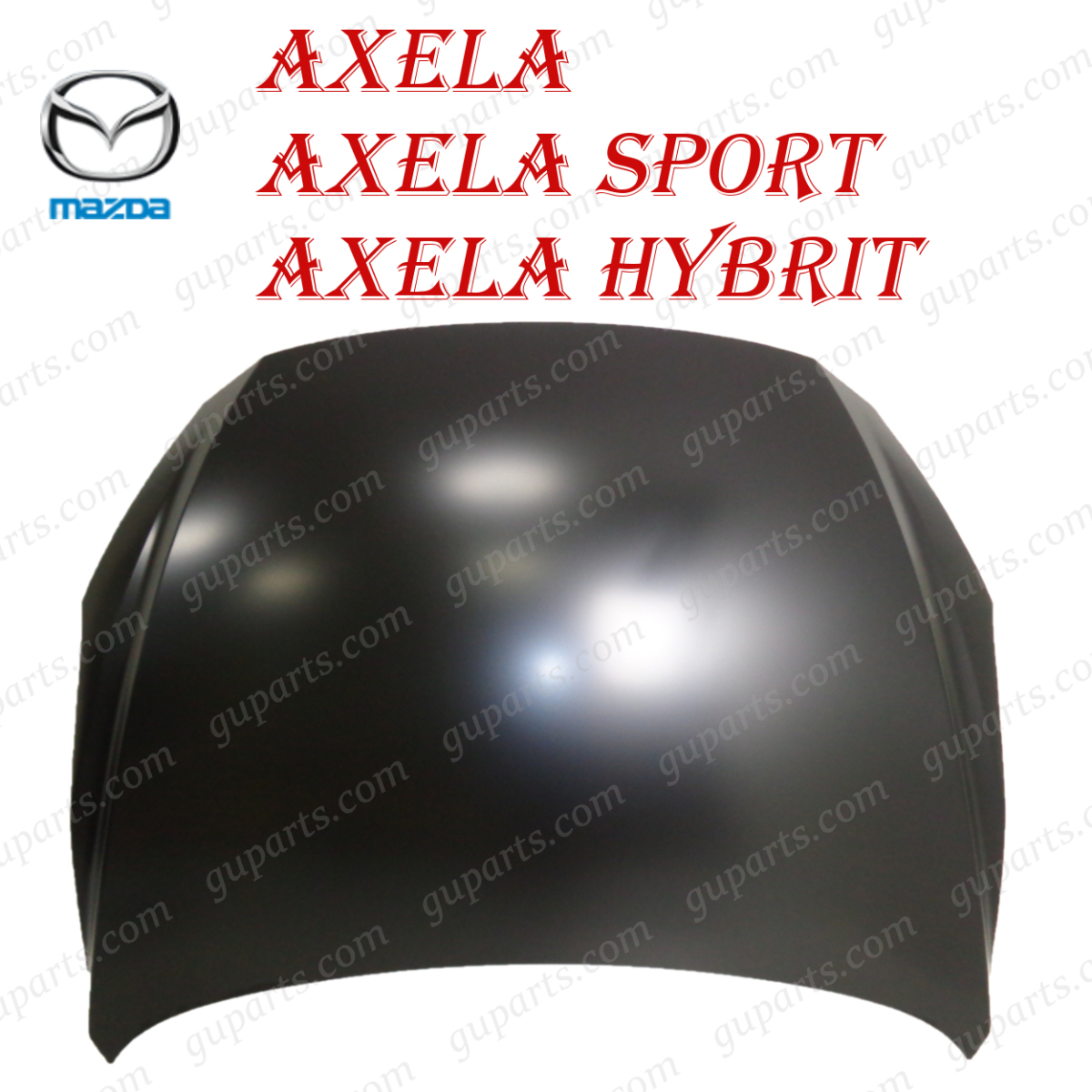 マツダ アクセラ アクセラスポーツ アクセラハイブリッド BM BY 系 ボンネット BHY0-52-31XA BHY1-52-31XA拍卖