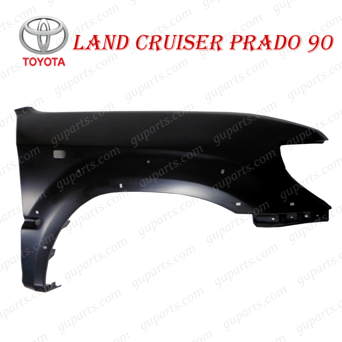 トヨタ ランド クルーザー プラド KDJ90W KDJ95W KZJ90W KZJ95W RZJ90W ZJ95W VZJ90W VZJ95W ~H14.11 右 フェンダー 53801-60810拍卖