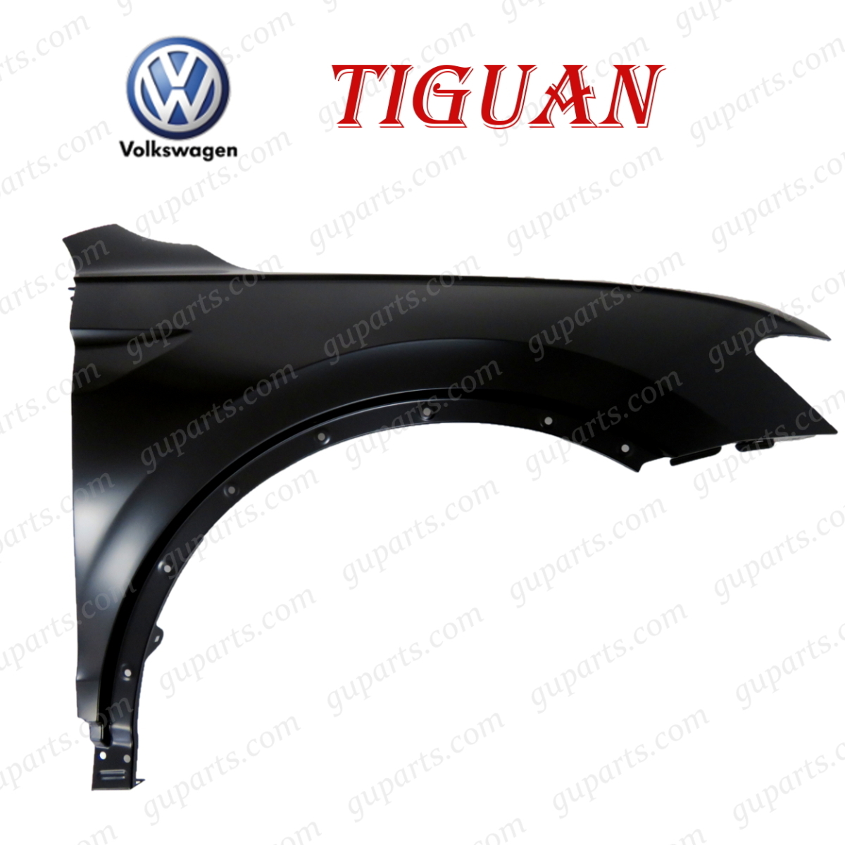 ワーゲン ティグアン 5N 系 2017~2021 右 フロント フェンダー 穴なし 5NA821106 5NA 821 106拍卖