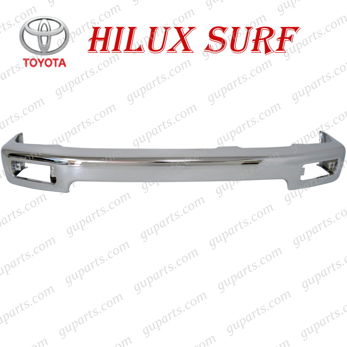 トヨタ ハイラックス サーフ 180 RZN185W KZN185W VZN185W 前期 フロント バンパー クローム メッキ 52101-35320 52101-35300 ワイド拍卖