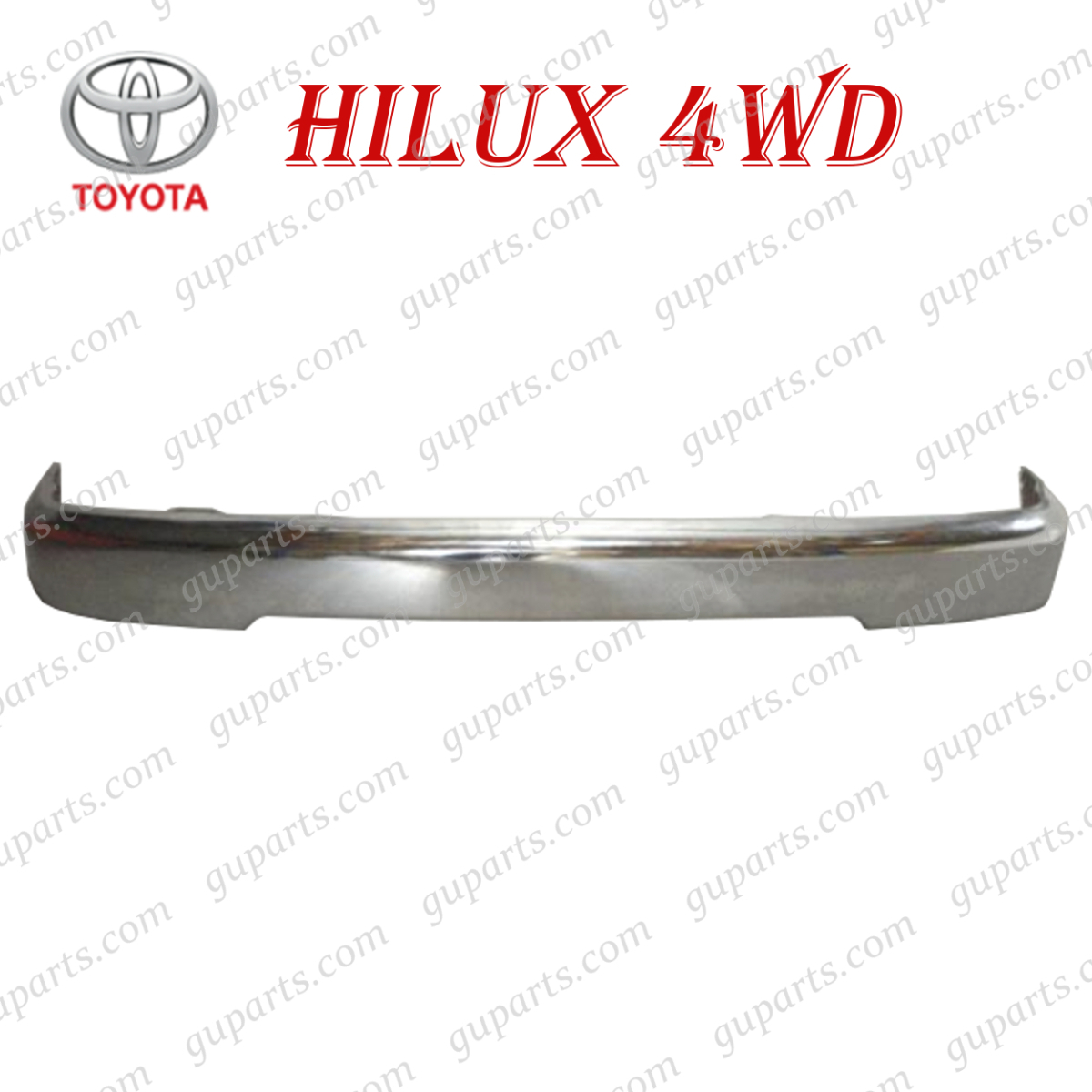 トヨタ ハイラックス 4WD LN165H LN170H LN172H RZN169H RZN174H フロント バンパー クローム メッキ 52101-35370 前期 H9.8~H13.8拍卖