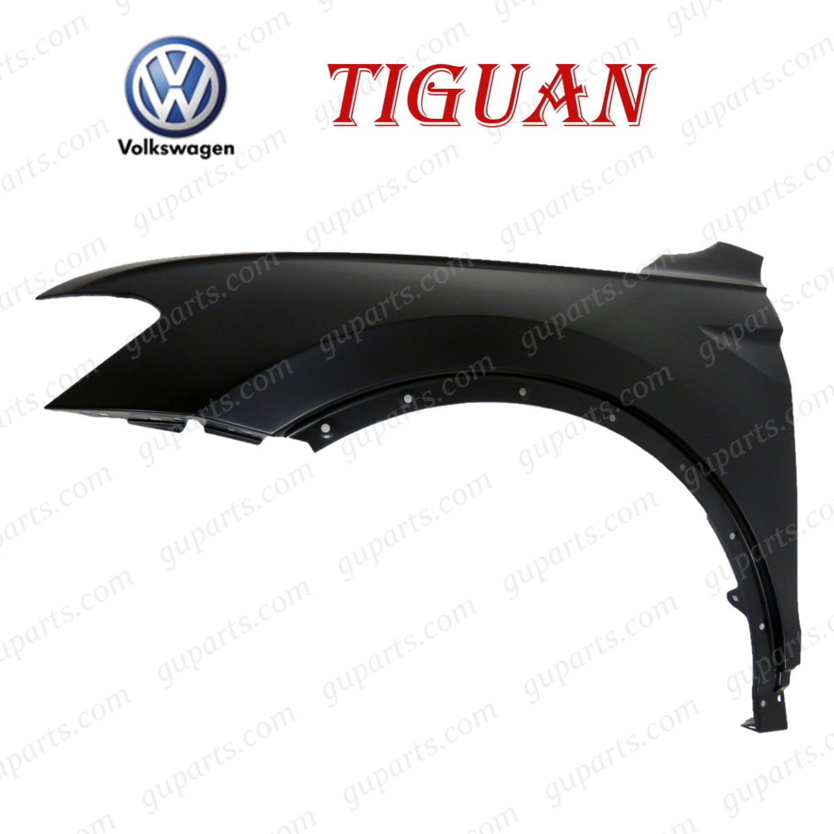 ワーゲン ティグアン 5N 系 2017~2021 左 フロント フェンダー 穴なし 5NA821105 5NA 821 105拍卖
