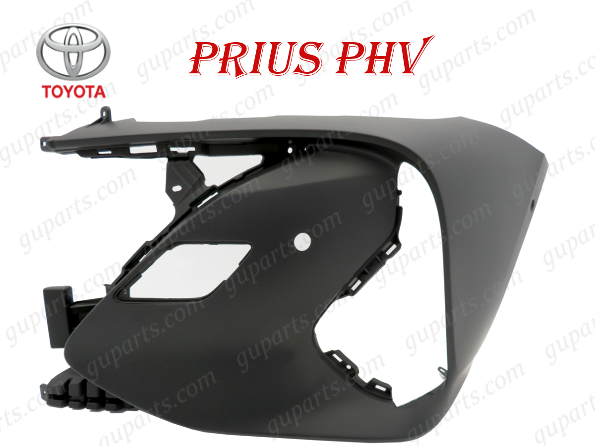 トヨタ プリウス PHV ZVW52 H29/2~ フロント 左 バンパー サイド ボディ パーツ キット センサー 穴有 52113-47902 52113-47905-B0拍卖
