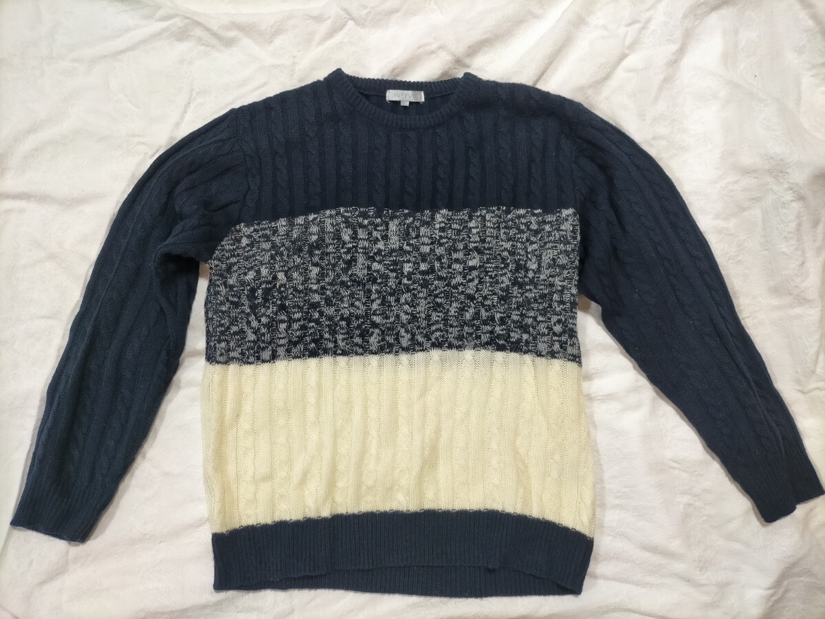 メンズ セーター ■ Lサイズ □ アクリル100%拍卖