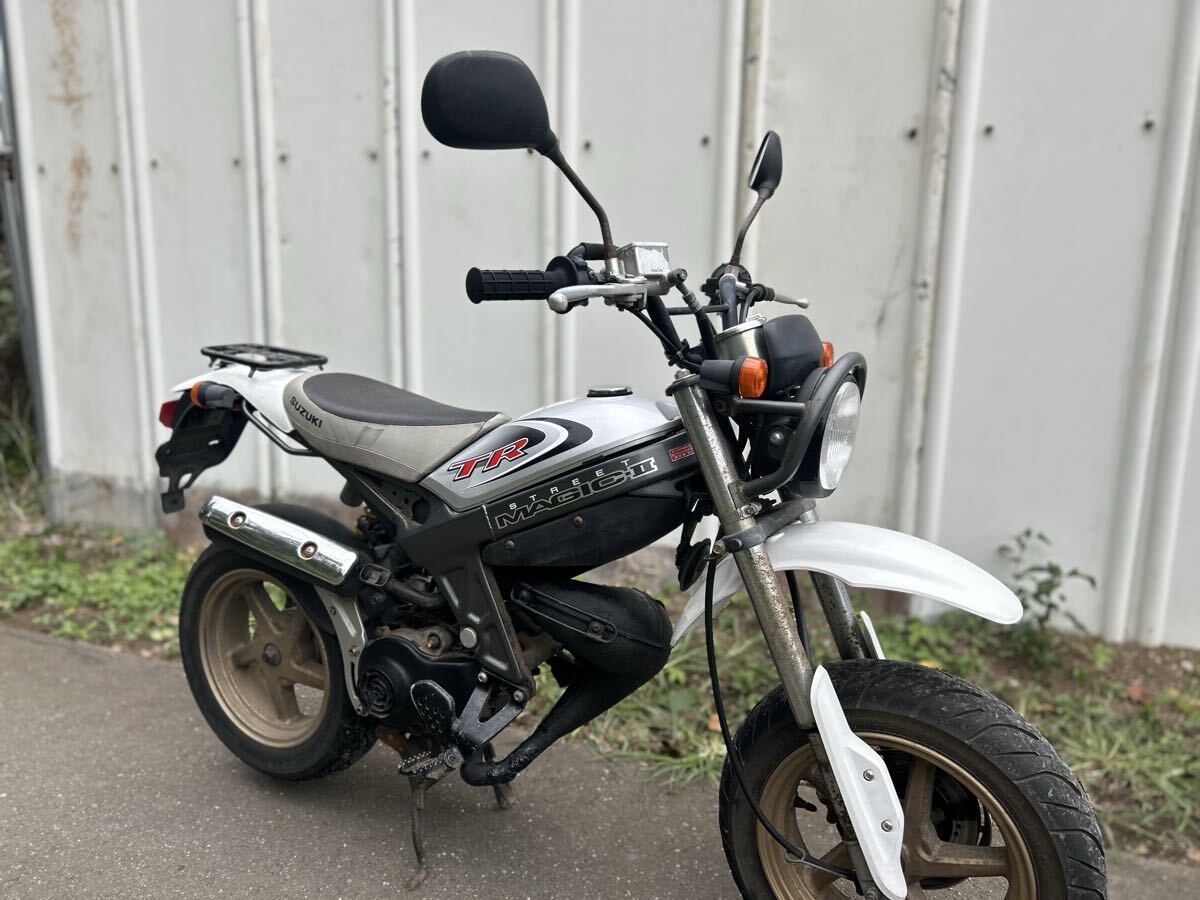 【動画あり】 ストリートマジックⅡフルノーマル スズキ原付スクーター ツースト拍卖