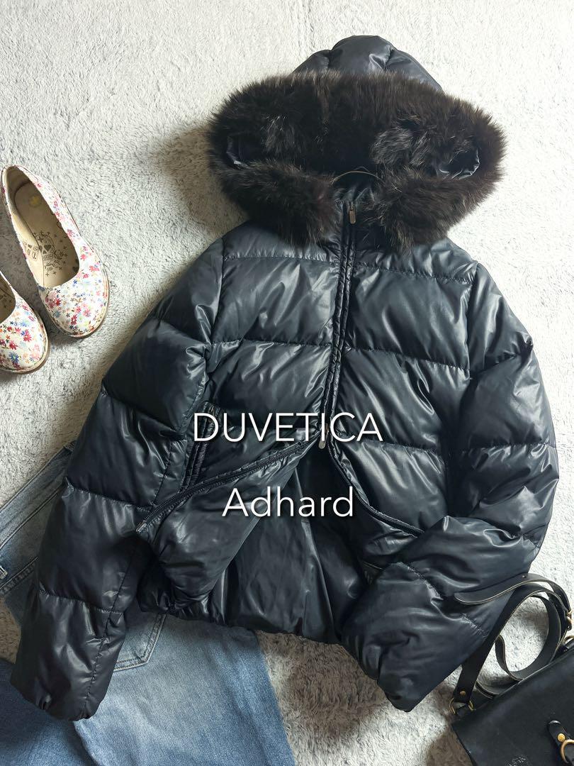 【DUVETICA 】ADHARA ファー付ダウンコート ダウンジャケット 40拍卖